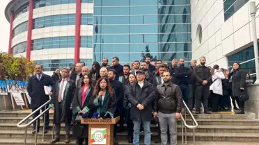 Adıyaman Barosu, 6 Şubat Deprem Soruşturmalarıyla İlgili Basın Açıklaması Düzenledi