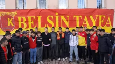 Kayserispor Futbolcuları Okul Ziyaretinde Öğrencilerle Buluştu