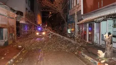 Edirne'nin güneyinde kuvvetli fırtına uyarısı