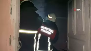 Uzunköprü'de müstakil evde yangın paniğe neden oldu