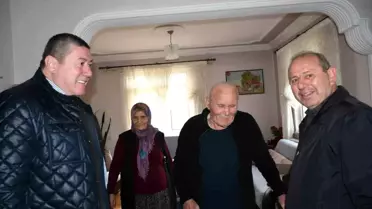 Zonguldak'ın Alaplı İlçesi Aşağıdoğancılar Mahallesinde İlk Doğalgaz Ateşi Yakıldı