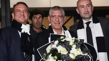 Beşiktaş'ın yeni teknik direktörü Fernando Santos İstanbul'a geldi
