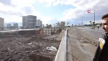 Depremde kaybolan eniştesini arıyor