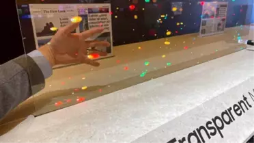 Samsung, CES 2024'te dünyanın ilk şeffaf MicroLED ekranını tanıttı