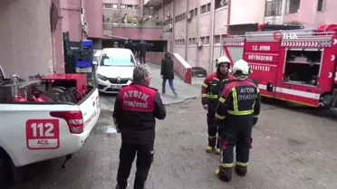 Aydın Devlet Hastanesi'nde yangın paniği