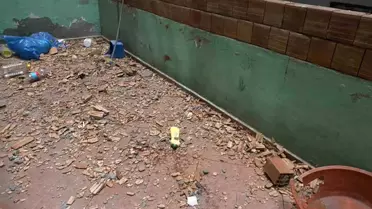 Esenyurt'ta İnşaatın Tuğlaları Vatandaşın Balkonuna Düştü