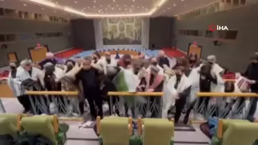 Hahamlardan Gazze'de ateşkes çağrısıyla BM Genel Merkezi'nde protesto