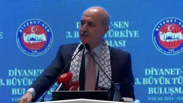 TBMM Başkanı Numan Kurtulmuş: 'Bu kadar zor coğrafyada bir olmaktan başka şansımız yoktur.'