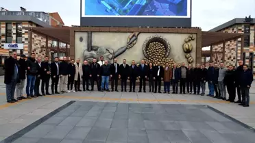 CHP Çorum Milletvekili Mehmet Tahtasız, gazetecilerle bir araya geldi