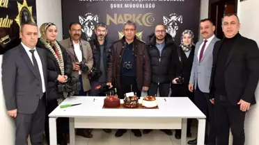 Nevşehir Emniyet Müdürlüğü, gazetecilere sürpriz yaparak Çalışan Gazeteciler Günü'nü kutladı