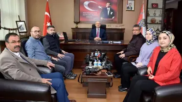 Nevşehir Emniyet Müdürlüğü, gazetecilere sürpriz yaparak 10 Ocak Gazeteciler Günü'nü kutladı