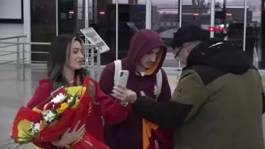 Galatasaray, Sivas'ta coşkulu karşılandı