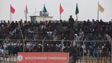 Afganistan'da düzenlenen Ulusal Buzkaşi Turnuvası keyifli anlar yaşattı