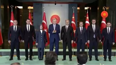 Cumhurbaşkanı Erdoğan, Aziziye Kaymakamı'na ödül verdi