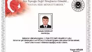Denizkurdu Tatbikatı Sırasında Şehit Olan Astsubayın Ailesine Acı Haber Verildi