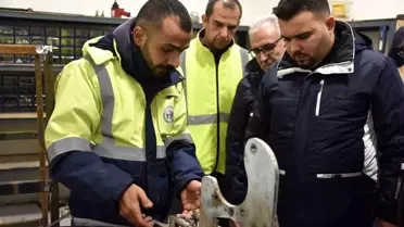 Kırşehir Belediyesi Bozüyük Belediyesi'ni ziyaret etti