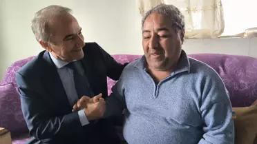 Arguvan Belediye Başkanı Görme Engellileri Ziyaret Etti