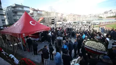 Denizkurdu Tatbikatı'nda şehit olan dalgıç Bahadır Canbulat'ın cenazesi toprağa verildi