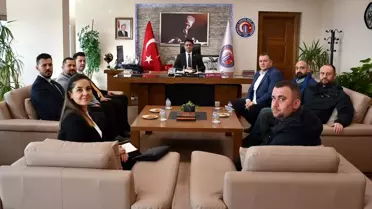 TOBB Çanakkale Genç Girişimciler Kurulu, kurumlara ziyaretler gerçekleştirdi