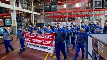 Bursa'da Otomotiv ve Metal İşçileri Grev Kararı Aldı
