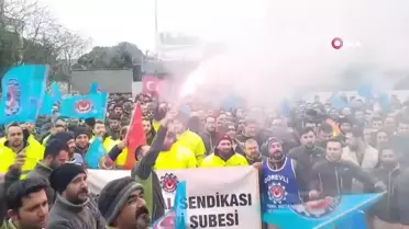 Toplu sözleşmede anlaşma çıkmadı, işçiler isyan etti