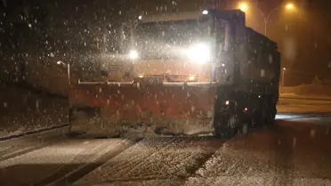 Düzce'de Kar Yağışı Ulaşımı Olumsuz Etkiledi