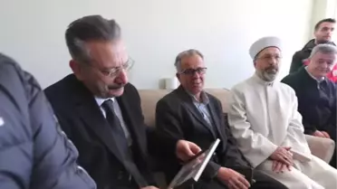 Diyanet İşleri Başkanı Ali Erbaş, şehit ailesini ziyaret etti