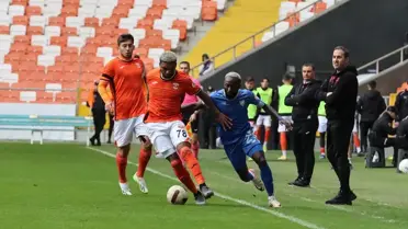 Adanaspor ve Boluspor Berabere Kaldı