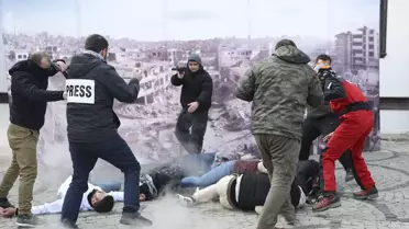 İsrail'in Filistin'e yönelik saldırıları protesto edildi