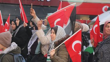 Sakarya, Kocaeli ve Karabük'te terör ve İsrail'in Gazze'ye yönelik saldırıları kınandı