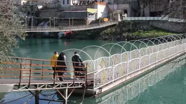 Halfeti'de Tarihi ve Doğal Güzellikler Ziyaretçilerden İlgi Görüyor