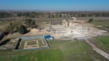 Osmanlı'nın Edirne Sarayı'nda restorasyon çalışmaları devam ediyor
