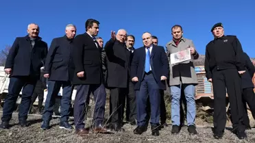 Artvin Valisi Cengiz Ünsal, Ardanuç ilçesinde Güneş Enerji Santrali projesi için incelemelerde bulundu