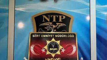 Siirt'te uyuşturucu operasyonunda 2 şüpheliden 1'i tutuklandı
