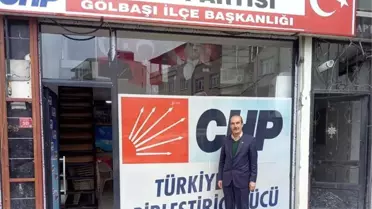 CHP Gölbaşı İlçe Başkanı ve Yönetim Kurulu İstifa Etti