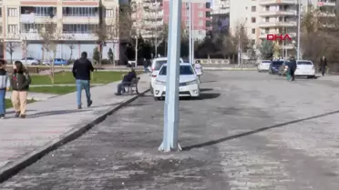 Diyarbakır'da yol genişletme çalışması sırasında kaldırım daraltıldı, mahalleli tehlike uyarısı yaptı