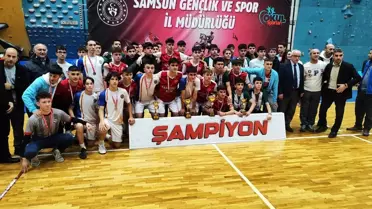 Tekkeköy Necati Akçağlılar Anadolu Lisesi Genç Erkekler Futsal İl Birincisi