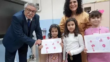Bilecik Belediye Başkanı Mustafa Sadık Kaya, Atatürk İlkokulu öğrencilerini ziyaret etti
