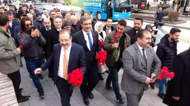 Cumhurbaşkanı Erdoğan'ın tensipleriyle aday olan Yozgat Belediye Başkanı Köse coşkuyla karşılandı