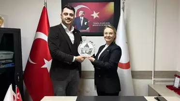 Genç Kızılay Genel Başkanı Bilecik'e ziyarette bulundu