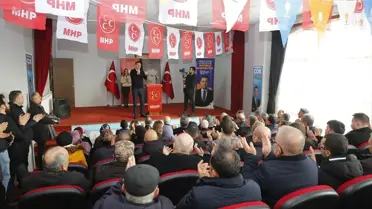 Cumhur İttifakı'nın Eskişehir Büyükşehir Belediye Başkan Adayı Hatipoğlu Alpu'da Ziyaretlerde Bulundu