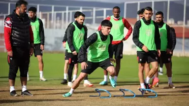 EMS Yapı Sivasspor, Gaziantep FK maçı için hazırlıklarını tamamladı