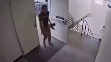 Uçağa binmek için kapıyı kırıp piste dalan yolcunun feci sonu