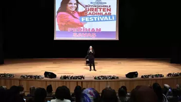 Perihan Savaş, Büyükşehirle Üreten Kadınlar Festivali'nde Denizlili kadınlarla buluştu