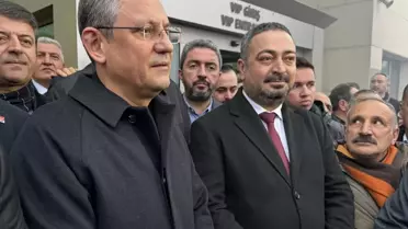 CHP Genel Başkanı Özgür Özel, Kamer Genç'i anma törenine katıldı