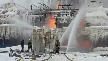 Rusya'nın en büyük bağımsız doğal gaz şirketi Novatek'in petrol tesisine İHA saldırısı düzenlendi