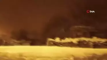 Uzunköprü'de kar yağışı ilçeyi beyaza bürüdü