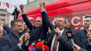 CHP Genel Başkanı Özgür Özel, Tunceli'de destek istedi