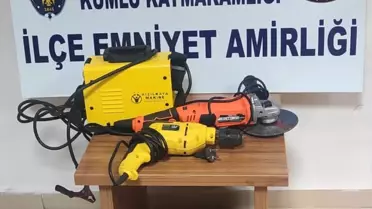 Hatay'ın Kumlu ilçesinde iş yerinden hırsızlık yapan şüpheli tutuklandı