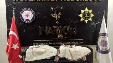 Van'da 4 Kilogram Metamfetamin Ele Geçirildi